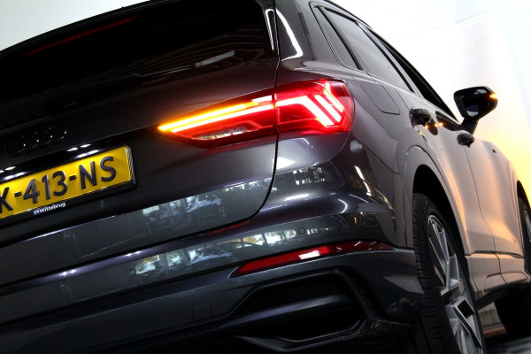 Audi Q3 35 TFSI S-Edition AUT NAP PANO CARPLAY VIRTUAL LEDER '21
