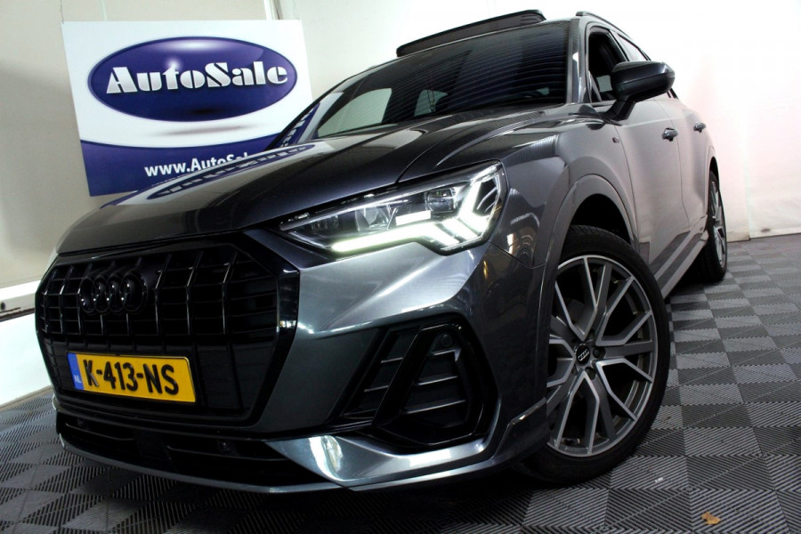 Audi Q3 35 TFSI S-Edition AUT NAP PANO CARPLAY VIRTUAL LEDER '21