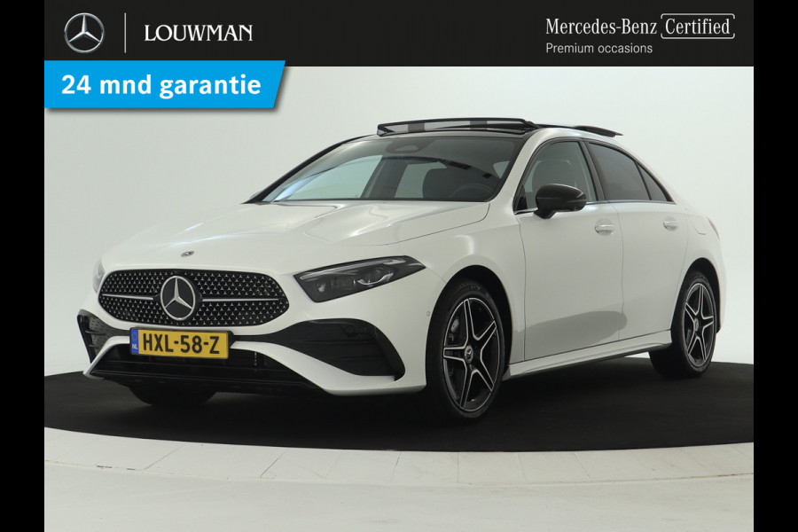 Mercedes-Benz A-Klasse 250 e AMG Line | AMG Line | Night Pakket | Panorama Schuif-Kanteldak | sfeerverlichting | Voorpassagiersstoel elektrisch verstelbaar met memoryfunctie | Inclusief 24 maanden MB Certified garantie voor Europa.