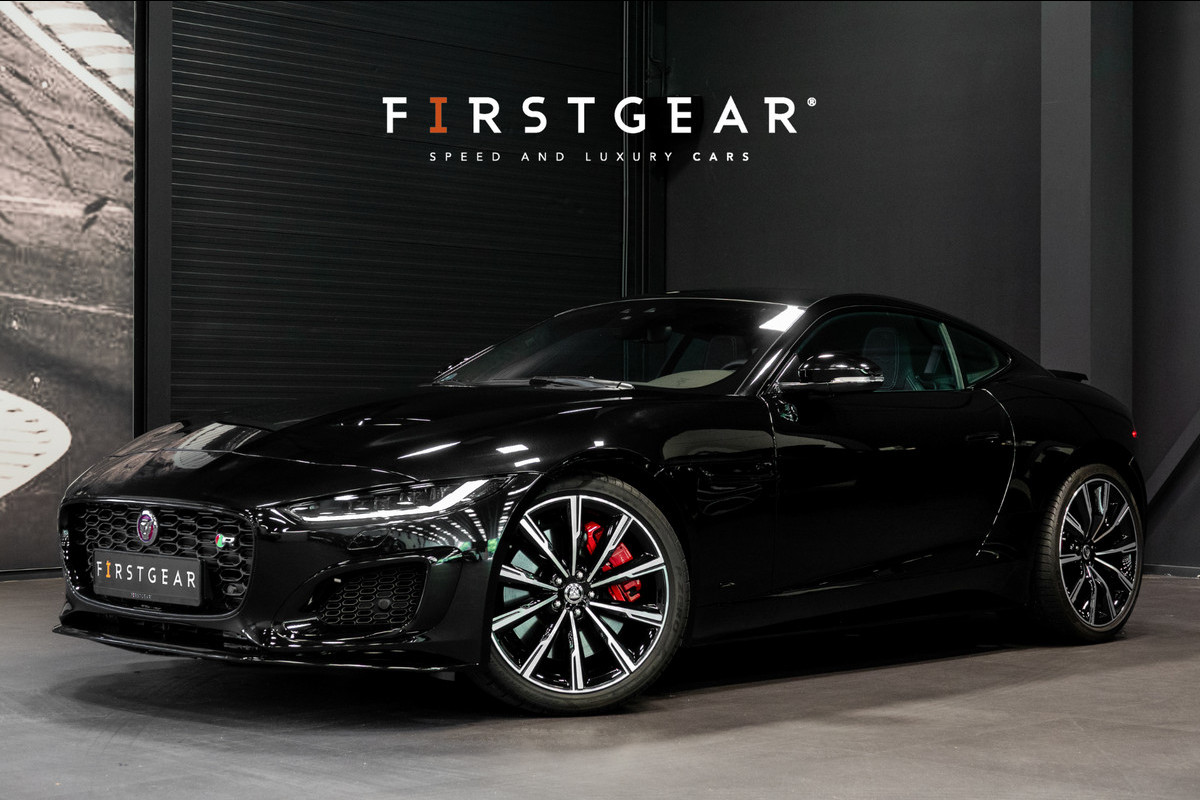 Jaguar F-Type P575 AWD R 75 *Panorama / Stoelventilatie / Sport-uitlaat / Meridian / Memory*