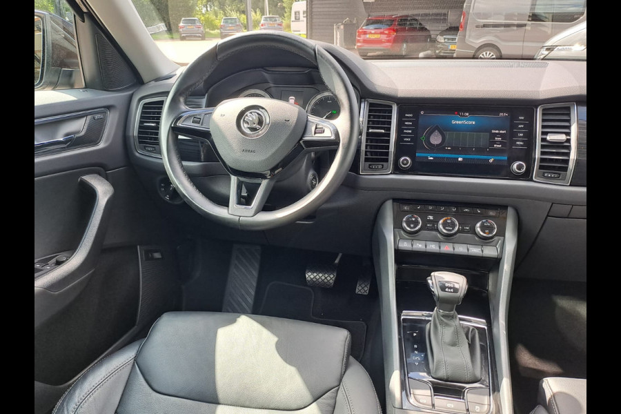 Škoda Kodiaq 1.4 TSI 4x4 Style | Automaat | Leder | Leder | Elek. stoelen memory | Lane Assist | Aera View | Sunset |