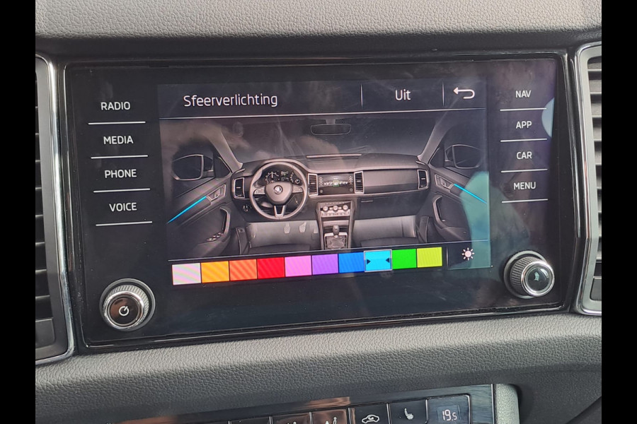Škoda Kodiaq 1.4 TSI 4x4 Style | Automaat | Leder | Leder | Elek. stoelen memory | Lane Assist | Aera View | Sunset |