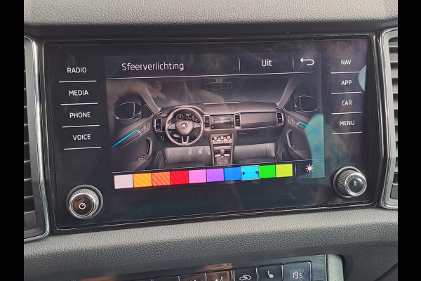 Škoda Kodiaq 1.4 TSI 4x4 Style | Automaat | Leder | Leder | Elek. stoelen memory | Lane Assist | Aera View | Sunset |