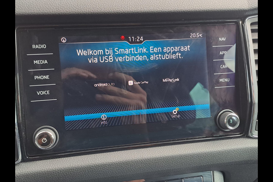 Škoda Kodiaq 1.4 TSI 4x4 Style | Automaat | Leder | Leder | Elek. stoelen memory | Lane Assist | Aera View | Sunset |