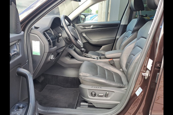 Škoda Kodiaq 1.4 TSI 4x4 Style | Automaat | Leder | Leder | Elek. stoelen memory | Lane Assist | Aera View | Sunset |