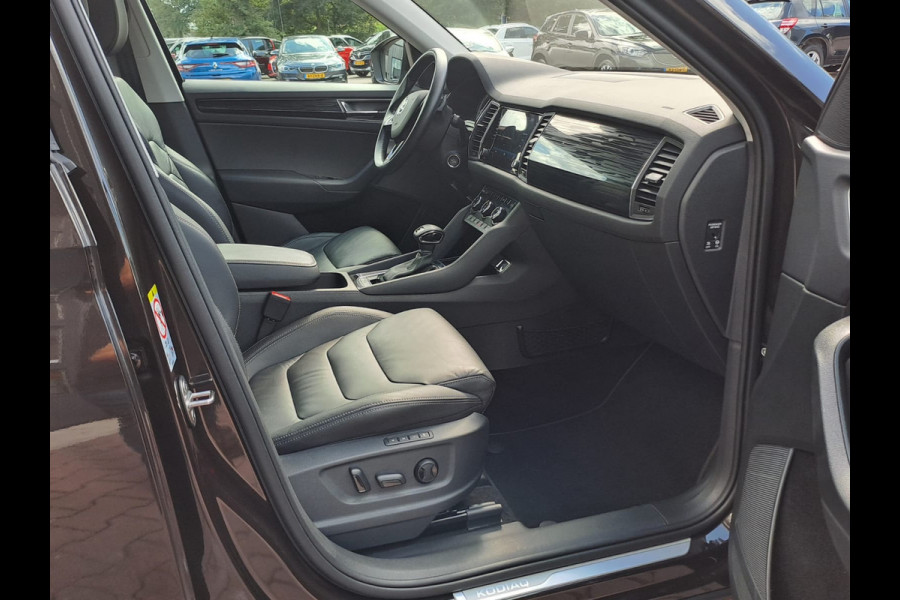 Škoda Kodiaq 1.4 TSI 4x4 Style | Automaat | Leder | Leder | Elek. stoelen memory | Lane Assist | Aera View | Sunset |