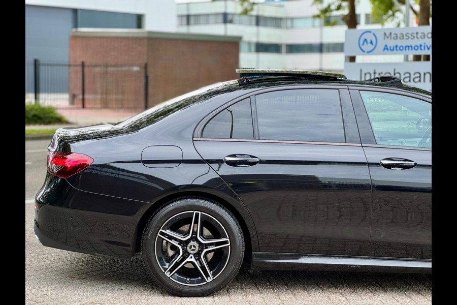 Mercedes-Benz E-Klasse AMG Pano Burmester Drive Pilot Memory Sfeerverlichting Dodehoeksensor Adaptive cruise Dealerondehrouden