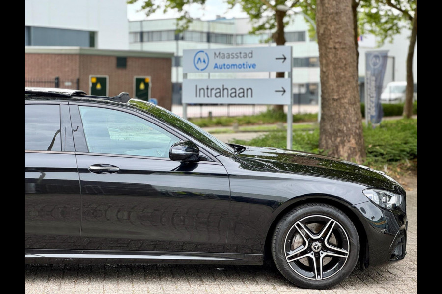 Mercedes-Benz E-Klasse AMG Pano Burmester Drive Pilot Memory Sfeerverlichting Dodehoeksensor Adaptive cruise Dealerondehrouden