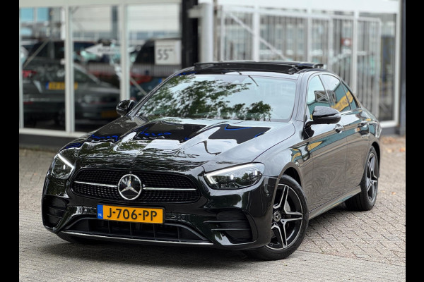 Mercedes-Benz E-Klasse AMG Pano Burmester Drive Pilot Memory Sfeerverlichting Dodehoeksensor Adaptive cruise Dealerondehrouden