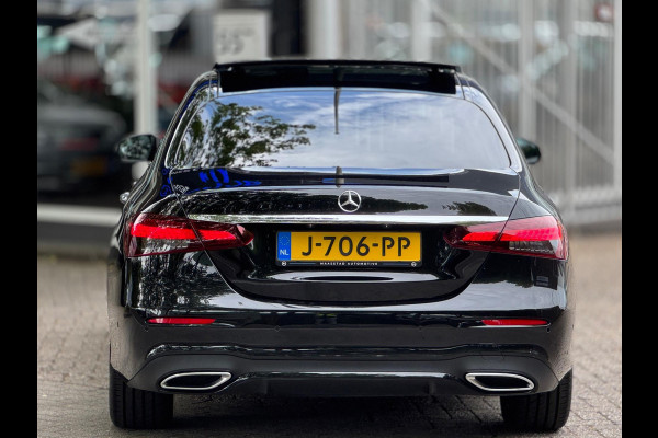 Mercedes-Benz E-Klasse AMG Pano Burmester Drive Pilot Memory Sfeerverlichting Dodehoeksensor Adaptive cruise Dealerondehrouden