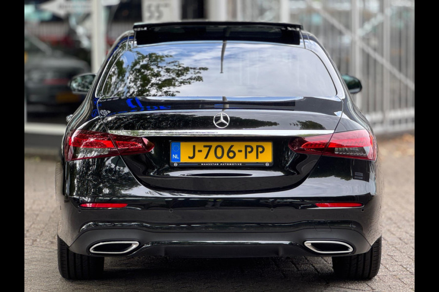 Mercedes-Benz E-Klasse AMG Pano Burmester Drive Pilot Memory Sfeerverlichting Dodehoeksensor Adaptive cruise Dealerondehrouden