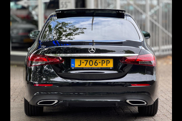 Mercedes-Benz E-Klasse AMG Pano Burmester Drive Pilot Memory Sfeerverlichting Dodehoeksensor Adaptive cruise Dealerondehrouden