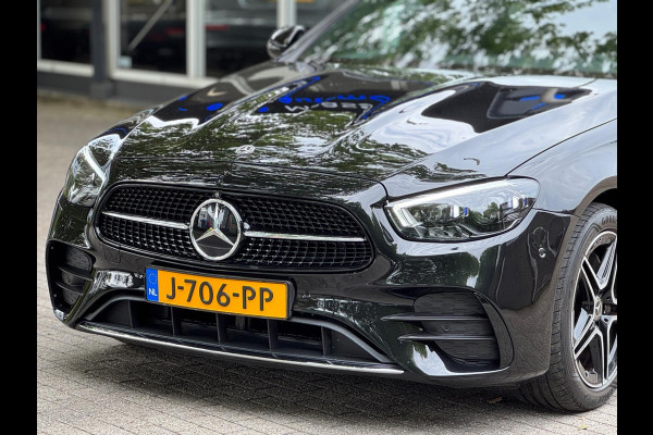 Mercedes-Benz E-Klasse AMG Pano Burmester Drive Pilot Memory Sfeerverlichting Dodehoeksensor Adaptive cruise Dealerondehrouden