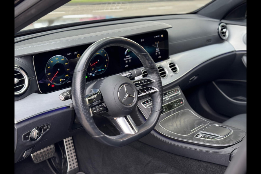 Mercedes-Benz E-Klasse AMG Pano Burmester Drive Pilot Memory Sfeerverlichting Dodehoeksensor Adaptive cruise Dealerondehrouden