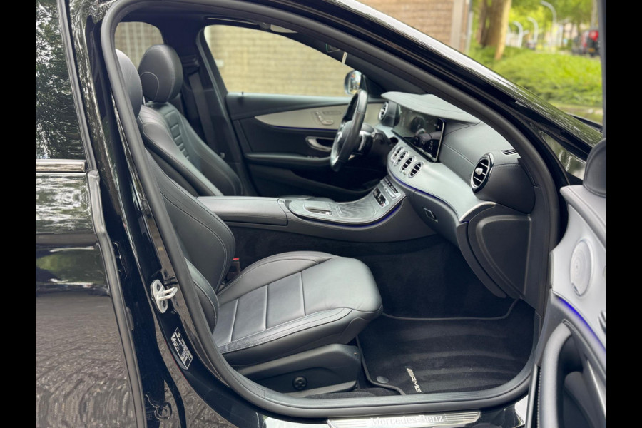 Mercedes-Benz E-Klasse AMG Pano Burmester Drive Pilot Memory Sfeerverlichting Dodehoeksensor Adaptive cruise Dealerondehrouden