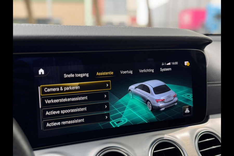Mercedes-Benz E-Klasse AMG Pano Burmester Drive Pilot Memory Sfeerverlichting Dodehoeksensor Adaptive cruise Dealerondehrouden
