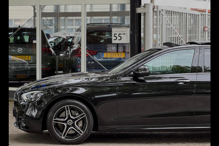 Mercedes-Benz E-Klasse AMG Pano Burmester Drive Pilot Memory Sfeerverlichting Dodehoeksensor Adaptive cruise Dealerondehrouden