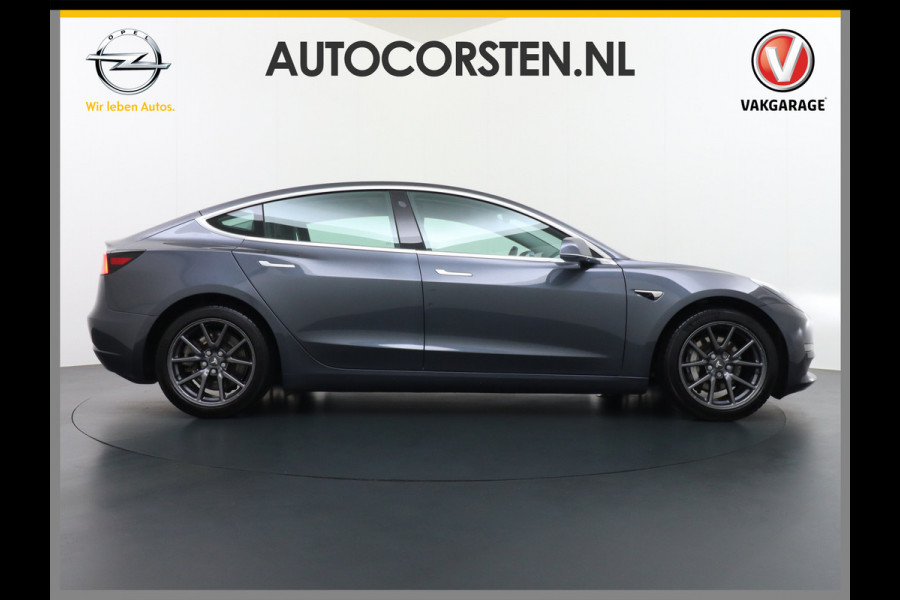 Tesla Model 3 Long Range AWD 75kWh 463PK Lmv FSD-3 Computer Premium Audio AutoPilot Panoramadak Camera's Leer Adaptive-Cruise-Control+Stop&Go  4WD Stoel en achterbank verwarming Elektr.Stoelen+Memory+Easy-Entry WiFi 1e Eigenaar Origineel Nederlandse Auto Garantie op Accu/Motor tot 25-06-2028/192.000km
