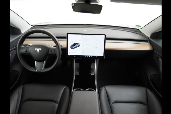 Tesla Model 3 Long Range AWD 75kWh 463PK Lmv FSD-3 Computer Premium Audio AutoPilot Panoramadak Camera's Leer Adaptive-Cruise-Control+Stop&Go  4WD Stoel en achterbank verwarming Elektr.Stoelen+Memory+Easy-Entry WiFi 1e Eigenaar Origineel Nederlandse Auto Garantie op Accu/Motor tot 25-06-2028/192.000km