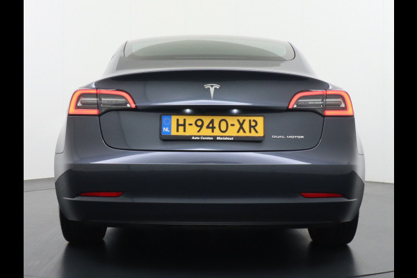 Tesla Model 3 Long Range AWD 75kWh 463PK Lmv FSD-3 Computer Premium Audio AutoPilot Panoramadak Camera's Leer Adaptive-Cruise-Control+Stop&Go  4WD Stoel en achterbank verwarming Elektr.Stoelen+Memory+Easy-Entry WiFi 1e Eigenaar Origineel Nederlandse Auto Garantie op Accu/Motor tot 25-06-2028/192.000km