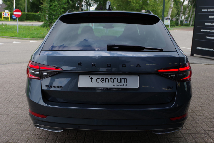 Škoda Superb Combi 1.4 TSI iV Sportline 218 PK BNS PHEV, Trekhaak, Memory, Canton Sound, Carplay, Camera