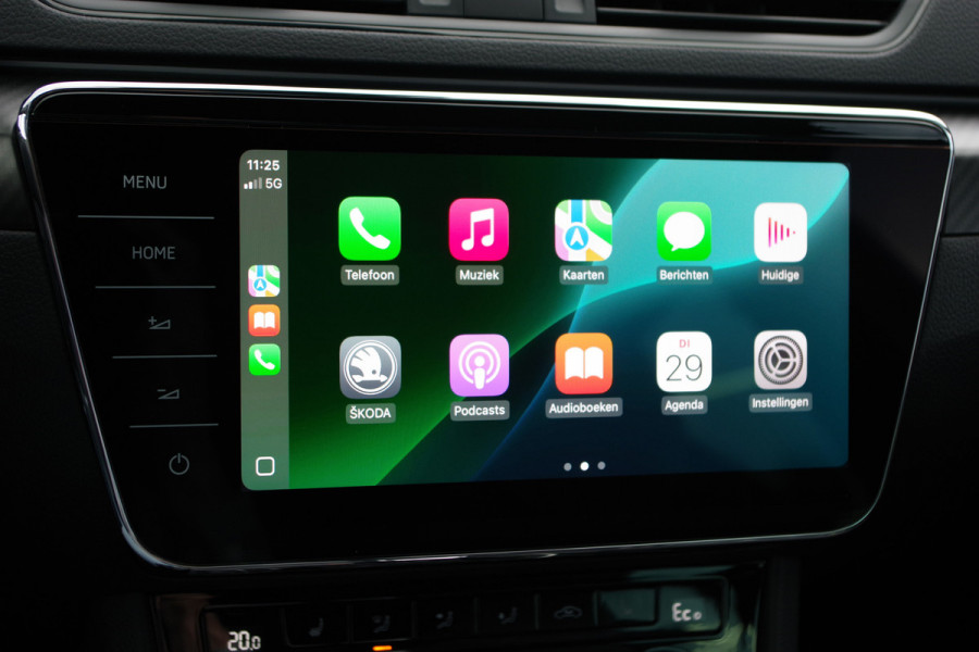 Škoda Superb Combi 1.4 TSI iV Sportline 218 PK BNS PHEV, Trekhaak, Memory, Canton Sound, Carplay, Camera