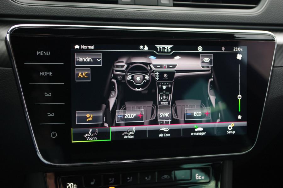 Škoda Superb Combi 1.4 TSI iV Sportline 218 PK BNS PHEV, Trekhaak, Memory, Canton Sound, Carplay, Camera
