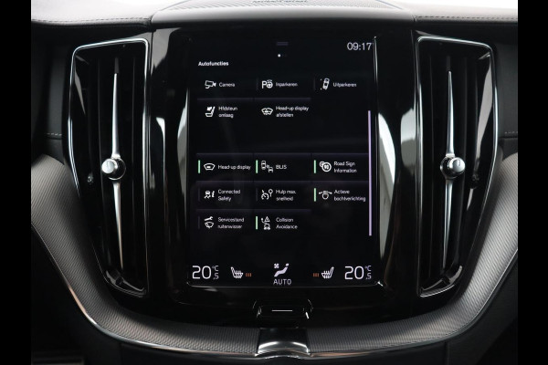 Volvo XC60 2.0 Recharge T8 AWD R-Design | Panoramadak | Head-Up | Trekhaak | 360 Camera | Leder | Stoelverwarming | Harman/Kardon | Carplay | Achterbankverwarming | Digital Cockpit | Full LED