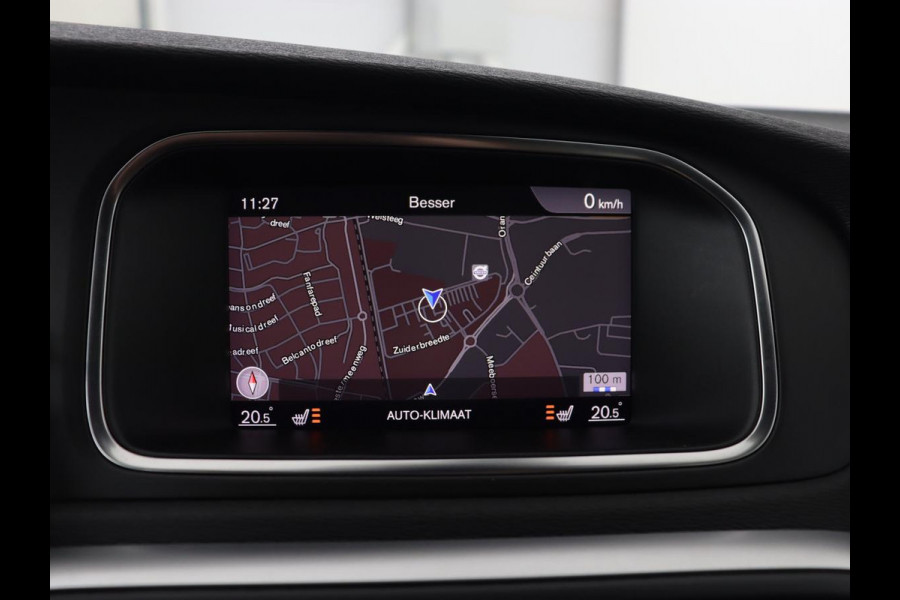 Volvo V40 2.0 T4 Business Sport | Stoelverwarming | Leder/Alcantara | Full LED | Navigatie | Climate control | Climate control | Parkeerhulp | R-Design