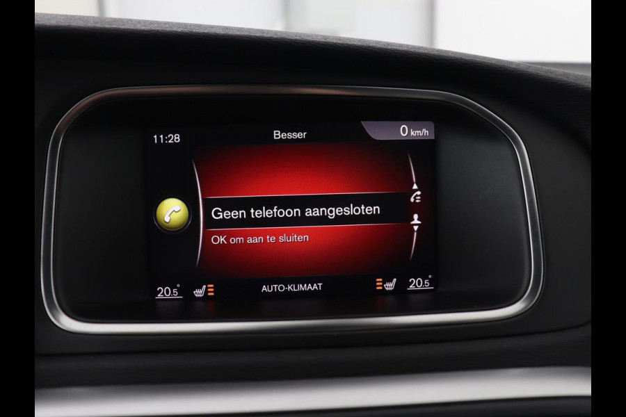 Volvo V40 2.0 T4 Business Sport | Stoelverwarming | Leder/Alcantara | Full LED | Navigatie | Climate control | Climate control | Parkeerhulp | R-Design