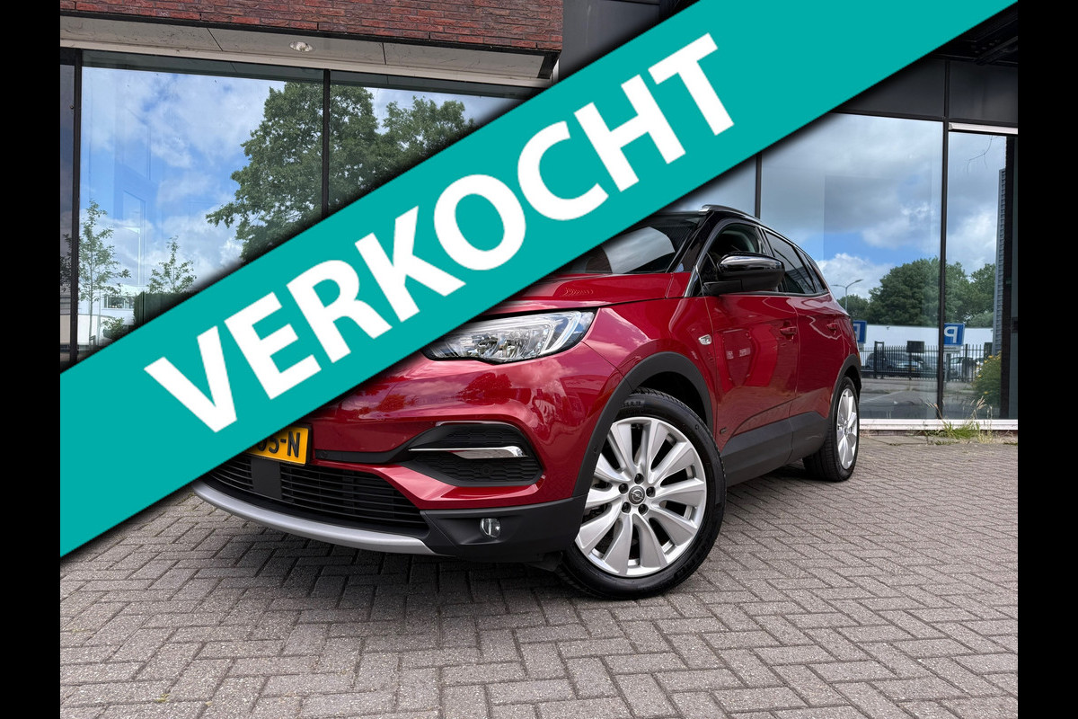 Opel Grandland X 1.6 Turbo Hybrid Innovation - Navi - Leder - Trekhaak - Parkeerhulp Opel Grandland X 1.6 Turbo Hybrid Innovation - Navi - Leder - Trekhaak - Parkeerhulp