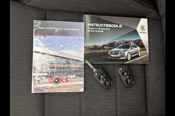 Škoda Superb Combi 1.6 TDI Clever Edition (INCL-BTW) Aut. *PANO | BI-XENON | MEMORY-PACK | NAVI-FULLMAP | HEATED-COMFORTSEATS | ECC | PRIVACY-GLASS | PARKPILOT | SHIFT-PADDLES | AMUNDSEN-AUDIO | CRUISE | TOWBAR | 17''ALU*