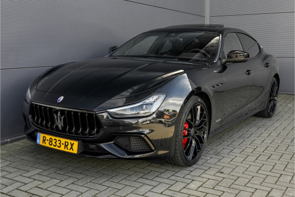 Maserati Ghibli 3.0 V6 Modena SQ4 430PK H/K Schuifdak Stoelventilatie 21"