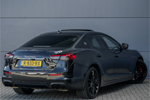 Maserati Ghibli 3.0 V6 Modena SQ4 430PK H/K Schuifdak Stoelventilatie 21"