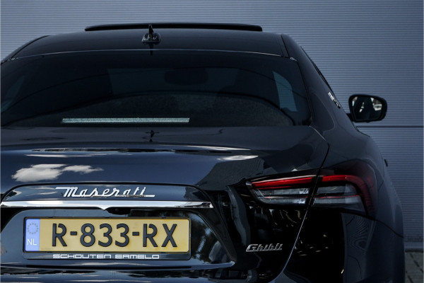 Maserati Ghibli 3.0 V6 Modena SQ4 430PK H/K Schuifdak Stoelventilatie 21"