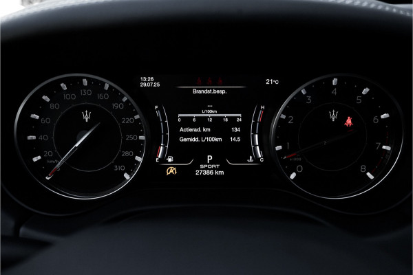 Maserati Ghibli 3.0 V6 Modena SQ4 430PK H/K Schuifdak Stoelventilatie 21"