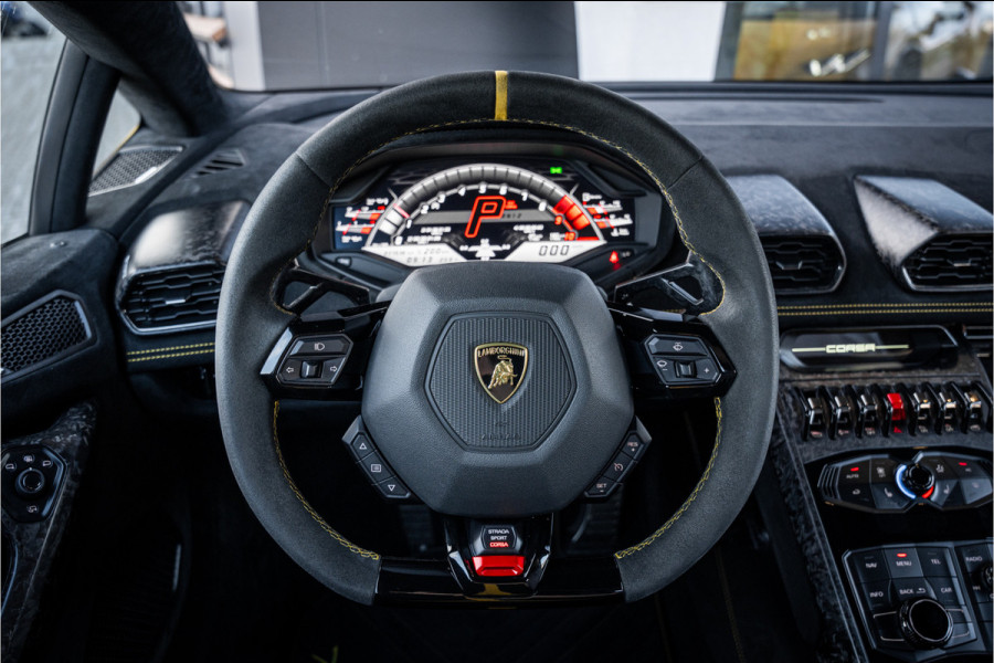 Lamborghini Huracan 5.2 V10 Performante - Giallo Inti | Forged Carbon | ALA | Lift | Sensonum | Camera