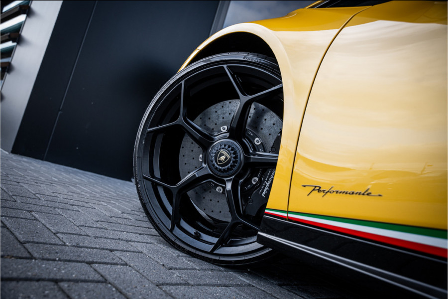 Lamborghini Huracan 5.2 V10 Performante - Giallo Inti | Forged Carbon | ALA | Lift | Sensonum | Camera