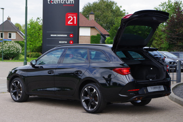 CUPRA Leon Sportstourer 1.4 e-Hybrid 204 PK BNS, Trekhaak, Stoelverwarming, Kuipstoelen, LED,