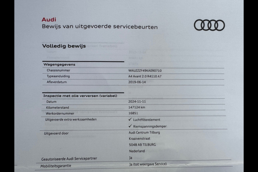 Audi A4 Avant 35 tfsi * 2x S-line * Cruise * Navi * Pdc a *