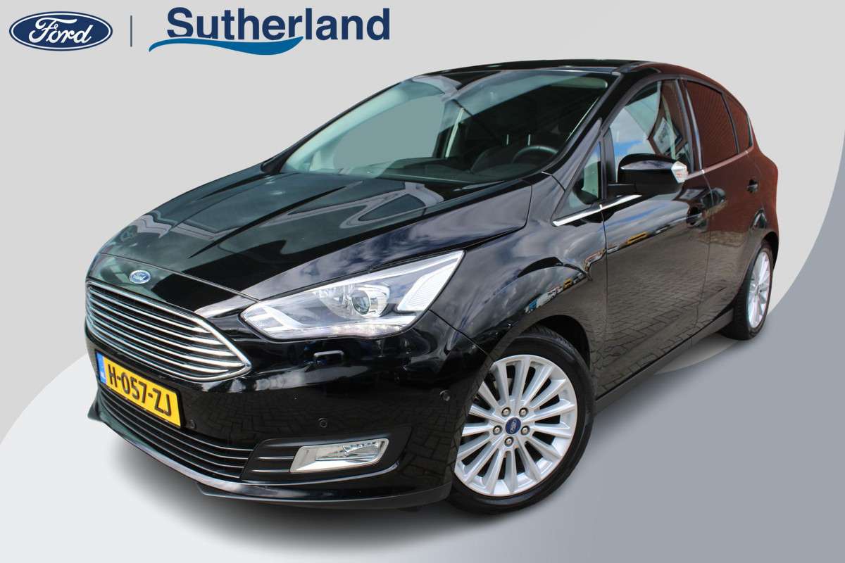 Ford C-MAX 1.0 EcoBoost 125 PK Titanium | Trekhaak | Winterpack | All Season banden | Camera | PDC V+A | Privacy Glass | Navigatie | 17 INCH Lichtmetalen Velgen | Xenon | Dealeronderhouden