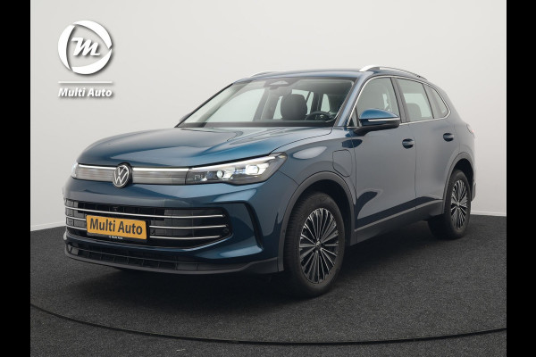 Volkswagen Tiguan 1.5 eHybrid Elegance Plug In Hybrid 204pk Dealer O.H PHEV | Trekhaak Af Fabriek | Adaptive Cruise | 360 Camera | IQ Light | Lederen Sportstoelen Massage & Memory | Virtual | Keyless | Lane Assist | Verwarmde Stuur & Stoel | Apple Carplay |