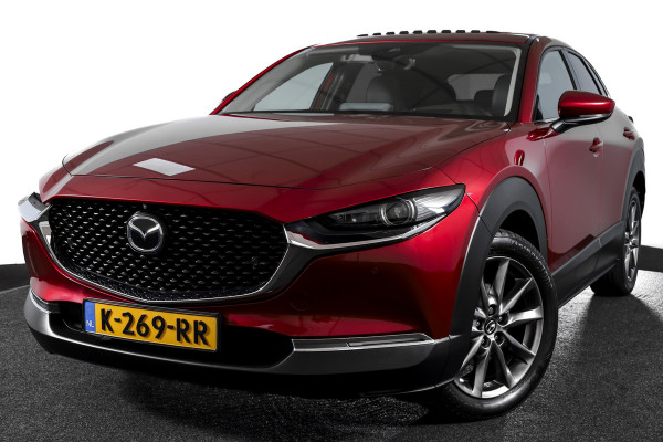 Mazda CX-30 2.0 e-SkyActiv-X M Hybrid 180 PK Luxury | S/K-Dak | Adapt. Cruise | Stoel-+Stuurverw. | PDC | 360 Camera | NAV + App. Connect | ECC | Bose | Elek. Klep | LM 18" |