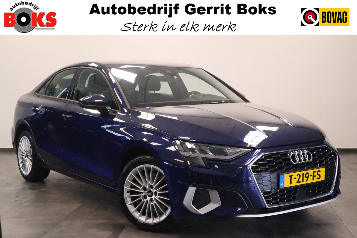 Audi A3 Limousine 30 TFSI Pro Line Navigatie Carplay Clima Cruise VCP 17"LM 24 maanden garantie mogelijk (*vraag naar de voorwaarden) Audi A3 Limousine 30 TFSI Pro Line Navigatie Carplay Clima Cruise VCP 17"LM 24 maanden garantie mogelijk (*vraag naar de voorwaarden)