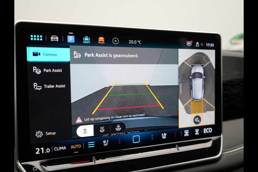 Volkswagen Tiguan 1.5 eHybrid Elegance Plug In Hybrid 204pk Dealer O.H PHEV | Trekhaak Af Fabriek | Adaptive Cruise | 360 Camera | IQ Light | Lederen Sportstoelen Massage & Memory | Virtual | Keyless | Lane Assist | Verwarmde Stuur & Stoel | Apple Carplay |