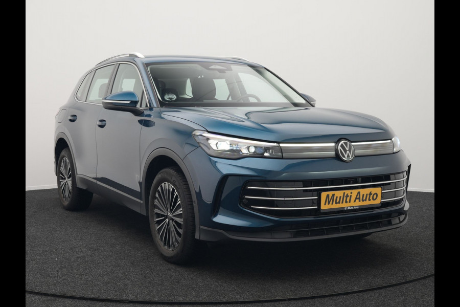 Volkswagen Tiguan 1.5 eHybrid Elegance Plug In Hybrid 204pk Dealer O.H PHEV | Trekhaak Af Fabriek | Adaptive Cruise | 360 Camera | IQ Light | Lederen Sportstoelen Massage & Memory | Virtual | Keyless | Lane Assist | Verwarmde Stuur & Stoel | Apple Carplay |