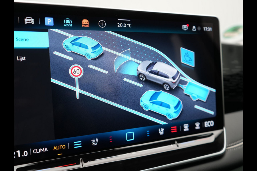 Volkswagen Tiguan 1.5 eHybrid Elegance Plug In Hybrid 204pk Dealer O.H PHEV | Trekhaak Af Fabriek | Adaptive Cruise | 360 Camera | IQ Light | Lederen Sportstoelen Massage & Memory | Virtual | Keyless | Lane Assist | Verwarmde Stuur & Stoel | Apple Carplay |