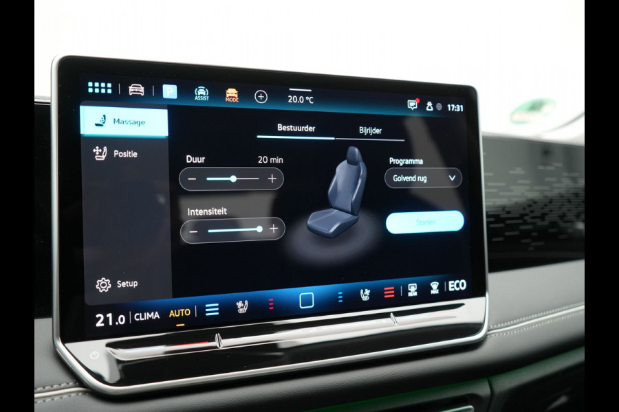 Volkswagen Tiguan 1.5 eHybrid Elegance Plug In Hybrid 204pk Dealer O.H PHEV | Trekhaak Af Fabriek | Adaptive Cruise | 360 Camera | IQ Light | Lederen Sportstoelen Massage & Memory | Virtual | Keyless | Lane Assist | Verwarmde Stuur & Stoel | Apple Carplay |