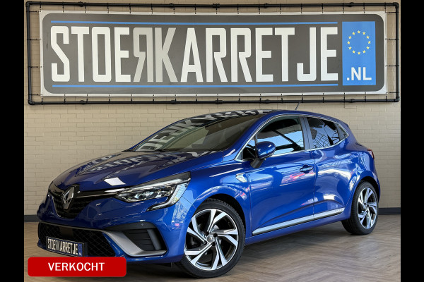 Renault Clio 1.0 TCe 100 R.S. Line | VERKOCHT! Groot Navi | 360 camera | blindspot | 17 " | Led | 100% Onderhouden!