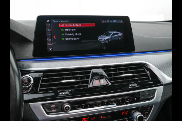 BMW 5 Serie 520d xDrive M-Sport-Pack High Executive (INCL-BTW) Aut. *PANO | LUXURY-LEATHER | FULL-LED | HEAD-UP | DIGI-COCKPIT | NAVI-FULLMAP | TOP-VIEW | MEMORY-PACK | ECC | AMBIENT-LIGHT | PDC | CRUISE | SHIFT-PADDLES | TOWBAR  | 20''ALU*